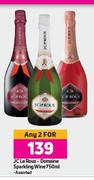 JC Le Roux Domaine Sparkling Wine Assorted-For Any 2 x 750ml