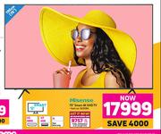 Hisense 75" Smart 4K UHD TV