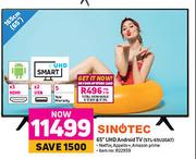 Sinotec 65" UHD Android TV STL-65U20AT