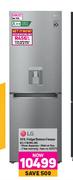 LG 301L Fridge Bottom Freezer 
