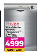 Bosch 12 Place Dishwasher 