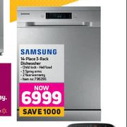 Samsung 14 Place 3 Rack Dishwasher