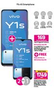 2x Vivo Y1s 4G Smartphone- On Red Flexi 125 (24 Months)