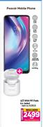 Techno Pouvoir Mobile Phone With M1 Pods Ice Jaded
