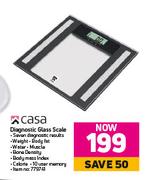 Casa Diagnostic Glass Scale