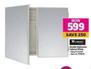 Wildberry Double Bathroom Cabinet (White)