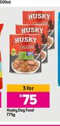 Husky Dog Food-For 3 x 775g