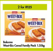 Bokomo Weet Bix Cereal Family Pack-For 2 x 1.35Kg