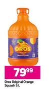 Oros Original Orange Squash-5L