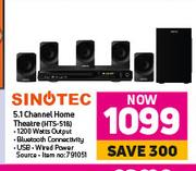 Sinotec 5.1 Channel Home Theatre HTS-518