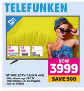 Telefunken 39" (99cm) FHD LED TV TLEDD-39HD/A