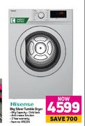 Hisense 8Kg Silver Tumble Dryer