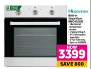 Hisense Built In Single Oven HBO60203
