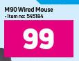 Logitech M90 Wired Mouse