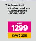 A-Frame Shelf