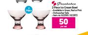 Pasabahce 2 Piece Ice Cream Bowl-Per Set