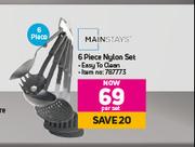Mainstays 6 Piece Nylon Set-Per Set