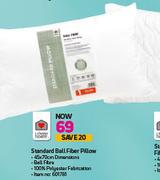 Always Home Standard Ball Fibre Pillow
