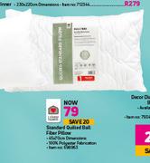 Always Home Standard Quilted Ball Fibre Pillow