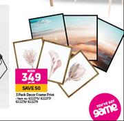 3 Pack Decor Frame Print-Per Set
