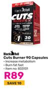 Black Bull Cuts Burner 90 Capsules