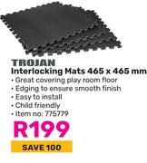 Trojan Interlocking Mats 465 x 465mm