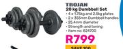 Trojan 20Kg Dumbbell Set