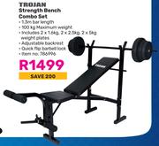 Trojan Strength Bench Combo Set