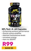 NPL Test-X-60 Capsules