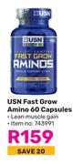 USN Fast Grow Amino-60 Capsules