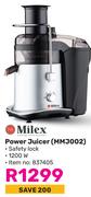 Milex Power Juicer MMJ002