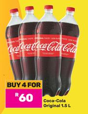 Special Coca Cola Original-For 4 x 1.5L — m.guzzle.co.za