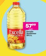 Excella Sunflower Oil-2L Each