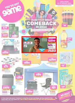 Game : Make Your Great ComeBack In 2024 (6 January - 19 January 2024), page 1
