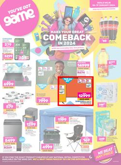 Game : Make Your Great ComeBack In 2024 (6 January - 19 January 2024), page 1