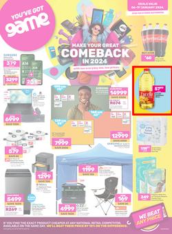 Game : Make Your Great ComeBack In 2024 (6 January - 19 January 2024), page 1