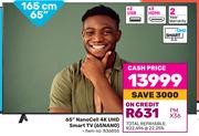 LG 65" (165cm) NanoCell 4K UHD Smart TV 65NANO