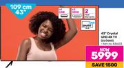 Samsung 43" (109cm) Crystal UHD 4K TV CU7000