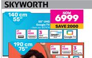 Skyworth 55" (140cm) UHD Google TV