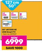 LG 50" (127cm) UR7300 4K UHD Smart TV