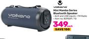 Volkano Mini Mamba Series Bluetooth Speaker-Each