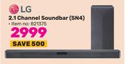 LG 2.1 Channel Soundbar SN4