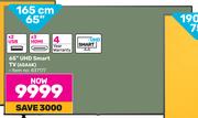 Hisense 65" (165cm) UHD Smart TV 65A6K