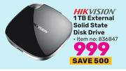Hikvision 1TB External Solid State Disk Drive