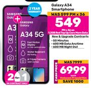Samsung Galaxy A34 Smartphone-Each
