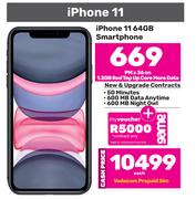 Apple iPhone 11 64GB Smartphone-Each