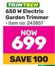 Trimtech 650W Electric Garden Trimmer