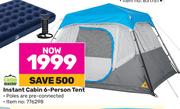 Campmaster Instant Cabin 6 Person Tent