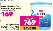 HTH 15Kg Mineral Soft Chlorine 15B