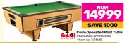 Easi Eight Coin Operated Pool Table